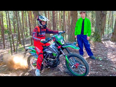 Видео: ТЕСТ НОВОГО ЭНДУРО НА ПОЛНУЮ. БРОС ШОУ