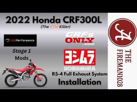 Видео: Проект KTM Killer: Honda CRF300L Yoshimura Full Exhaust: Установка и обзор