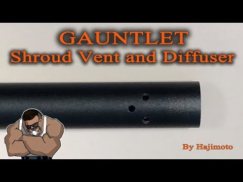 Видео: Umarex Gauntlet: Вентиляция и диффузор кожуха