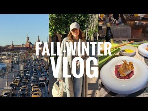 Видео: ВЛОГ ОСЕНЬ-ЗИМА. НОВЫЕ РЕСТОРАНЫ, БАСКЕТБОЛ, КОСМЕТОЛОГ, МОСКВА