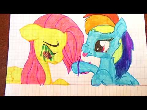 Видео: Мои рисунки май литтл пони (My Little Pony)
