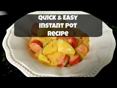 Видео: Instant Pot для начинающих | Сливочная колбаса с картофелем
