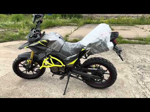 Видео: Мотоцикл турэндуро ROCKOT HOUND 250