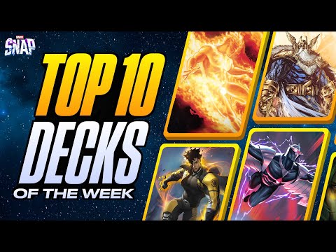 Видео: ЛУЧШИЕ КОЛОДЫ В MARVEL SNAP | Еженедельный метаотчёт Marvel Snap №156