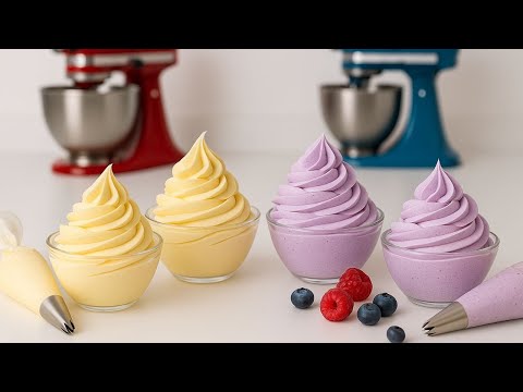 Видео: 2 идеальные начинки: вот как сделать самый насыщенный крем для ваших десертов!