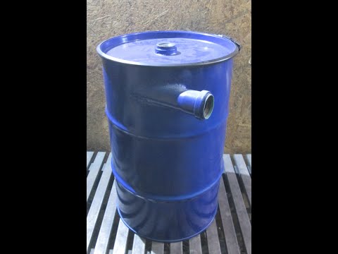 Видео: Циклон в мастерскую за 5 минут / DIY cyclone separator