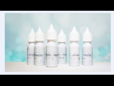 Видео: Урок 3. Пигменты для татуажа "6th sense", пигмент 3.3