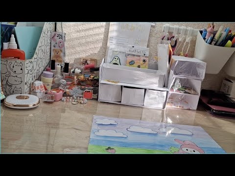 Видео: Обзорчик на мой стол♡☆💗