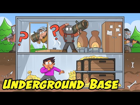 Видео: СТРЕСС-ТЕСТИРОВАНИЕ Моей дерзкой подземной базы-бункера в Rust