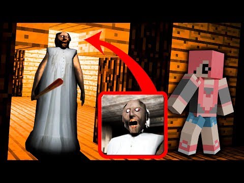 Видео: НОЧЬ С БАБУШКОЙ ГРЕННИ! ИГРА GRANNY В МАЙНКРАФТ