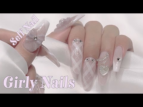 Видео: Как снять акриловые наращивания! Простое и быстрое наращивание полигелем / Self nail / ASMR