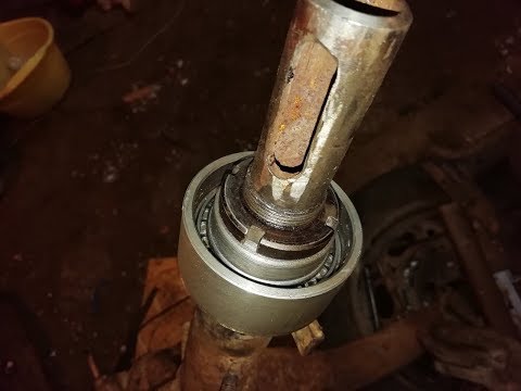 Видео: Установка конусных подшипников на Мотороллер Муравей