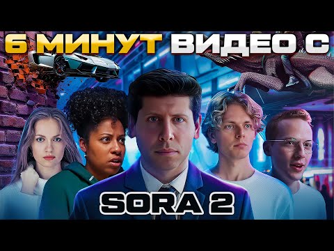 Видео: 6 Минут Видео Сгенерированные С Помощью Sora 2 от OpenAI