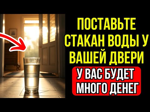 Видео: Поставьте СТАКАН С ВОДОЙ возле двери, чтобы ПРИВЛЕЧЬ ДЕНЬГИ. | Буддийские учения