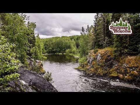 Видео: Путешествие в Карелию на машине. Водопад Кивач. Гора Сампо. Часть 3.