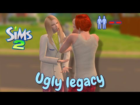 Видео: НЕЖДАНЧИК • Уродство в глазах смотрящего • UGLY LEGACY челлендж в Симс 2 • #6