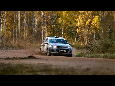 Видео: Ралли "Псков 2025". СУ-3 "Лавры". Квасников/Баландин. Очень скользко!