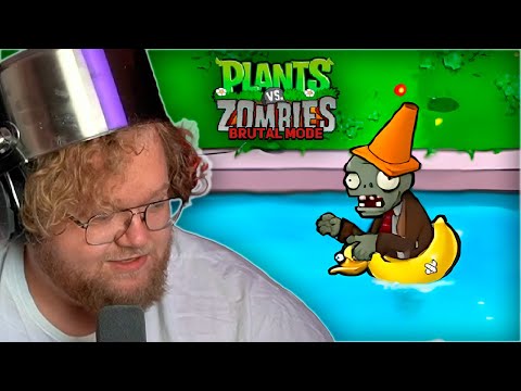 Видео: БАССЕЙН | T2x2 ИГРАЕТ В Plants vs. Zombies Brutal mode #3