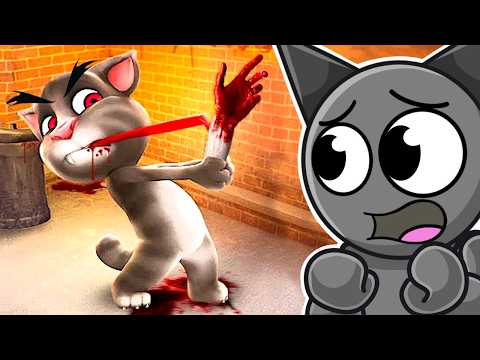 Видео: Грей играет в ГОВОРЯЩЕГО ТОМА 2..