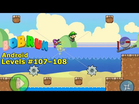 Видео: Levels 107–108. Прохождение игры Bob Run: Adventure Run Game на Android