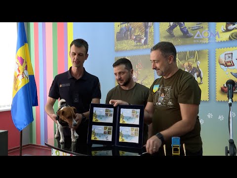 Видео: День знаний: Зеленский посетил школу в Ирпене и погасил марку "Пес Патрон"
