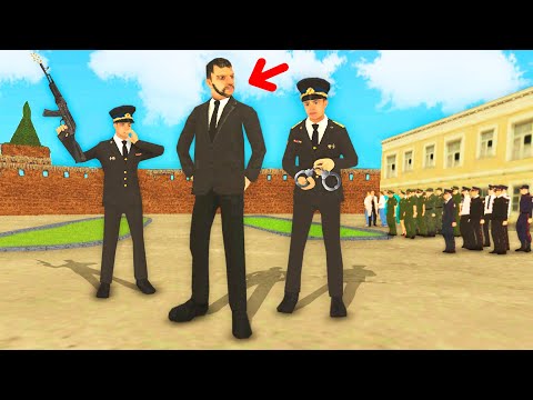 Видео: АРЕСТ ПРЕЗИДЕНТА 🚨 - (Бомжара) на BLACK RUSSIA