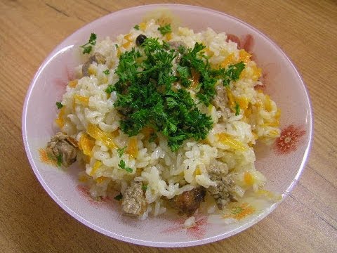 Видео: Плов на сковороде с толстым дном