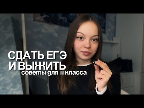Видео: советы 11-классникам: как сдать егэ?