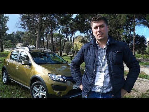 Видео: Renault Sandero Stepway 2015 Тест-драйв.Anton Avtoman