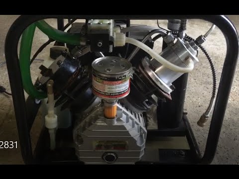 Видео: Ремонт китайского компрессора высокого давления (замена поршневой группы)