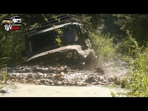 Видео: офф роад покатушки в два внедорожника УАЗ Хантер. Всё пошло не по плану! Часть 2