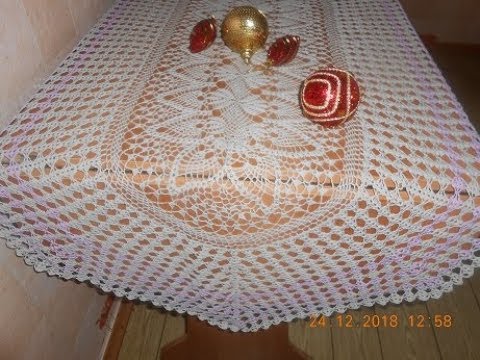 Видео: Советы тем,кто вяжет скатерть.Мои удачные скатерти  и ошибки..