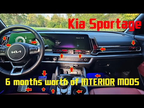 Видео: Kia Sportage — 6 месяцев модернизации салона