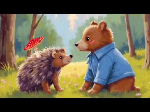 Видео: Медвежонок МИХА  и Лесовичка - Добрая аудио сказка  на ночь для детей - История первая - 1#