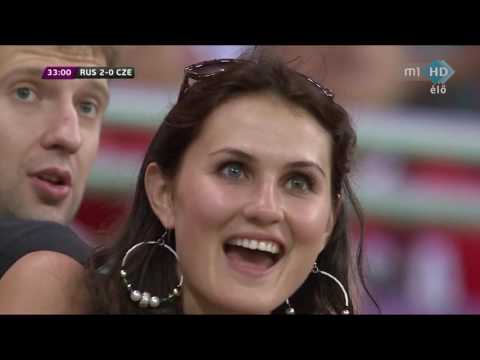 Видео: Евро 2012 02 Россия   Чехия