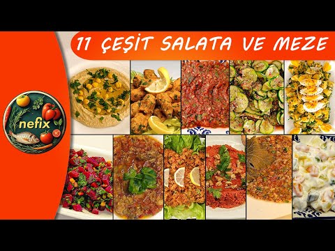 Видео: 11 Салатов и Закусок 😋 Очень Простые и Вкусные 💯 Идеальны для Угощения Гостей!