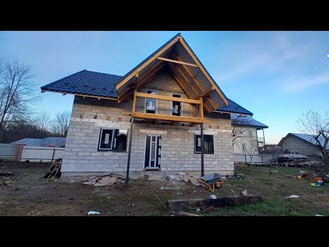 Видео: ✅️Будівництво будинку у 2023—2024р. Усе що ми зробили!!! Construction of the house in 2023-2024.