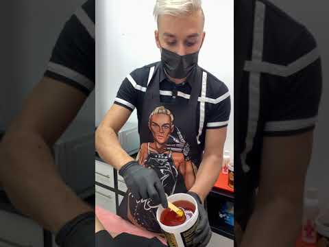 Видео: Шугаринг ног. Быстро и качественно.