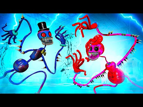 Видео: КОШМАРНЫЙ ПАПА ДЛИННЫЕ НОГИ ПРОТИВ КОШМАРНОЙ МАМЫ ДЛИННЫЕ НОГИ ГАРРИС МОД ПОППИ ПЛЕЙТАЙМ Garry`s Mod