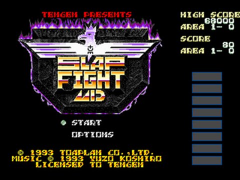Видео: Прохождение Slap Fight режим Original Mode cложность Hardest (SEGA Genesis / Mega Drive) СЕГА