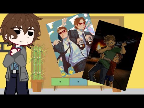 Видео: Supernatural react to |Rus/Eng| Gacha react |Сверхъестественное реакция |