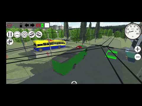 Видео: играю в игру micro trolleybus simulator