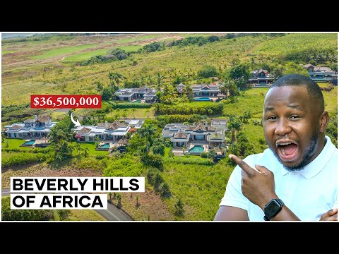 Видео: Самые богатые районы Африки для элиты на Маврикии
