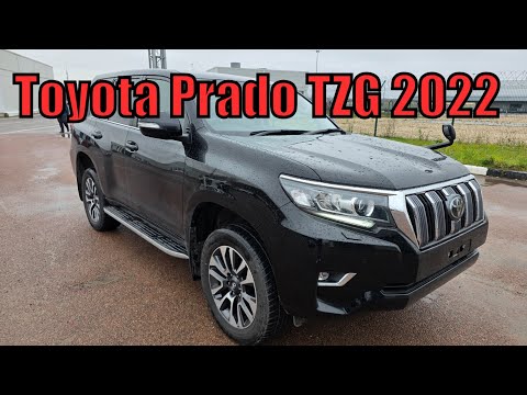 Видео: Toyota Land Cruiser Prado TZG 2022 2.8л дизель под заказ с аукциона Японии 