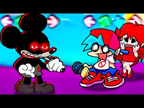 Видео: Бойфренд против Микки Маус.AVI Friday Night Funkin' vs Homicide Mouse