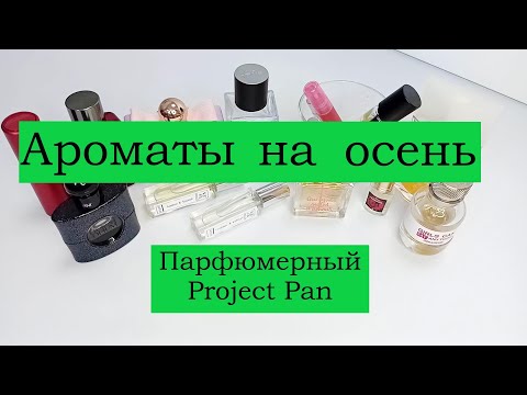 Видео: Ароматы на осень / Парфюмерный Project Pan 2023