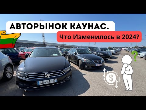 Видео: Большой автобазар в Каунасе (Литва). Осень 2024