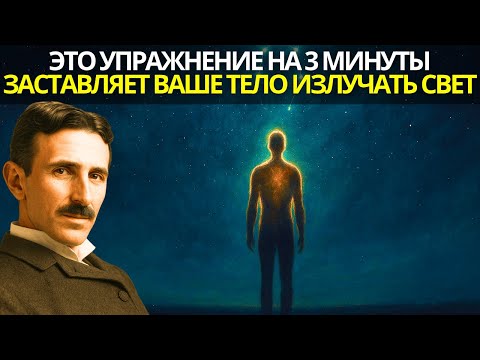 Видео: Это упражнение на 3 минуты заставляет ваше тело излучать свет — Тесла говорил об этом давно