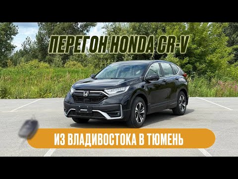 Видео: Перегон HONDA CR-V из Владивостока для клиента