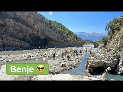 Видео: БЕНЬЕ 🇦🇱 | Термальные Ванны | Мост Катиу | Каньон Ленгарика | Албания